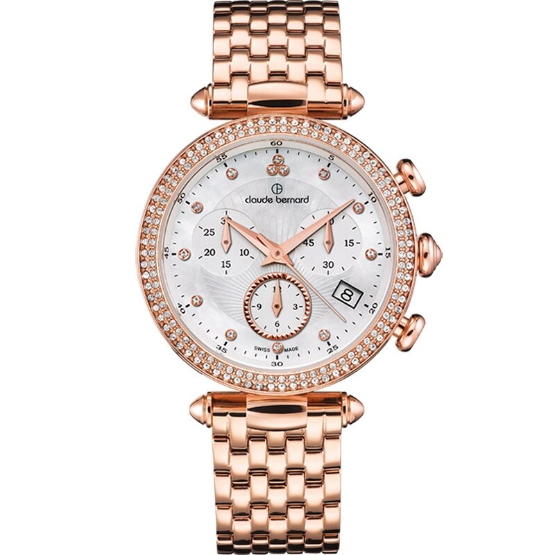 Ceas dama Claude Bernard 10230 37RM NAR Quartz Rose gold