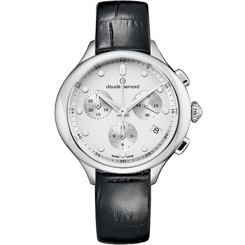 Ceas dama Claude Bernard 10232 3 AIN Quartz Argintiu