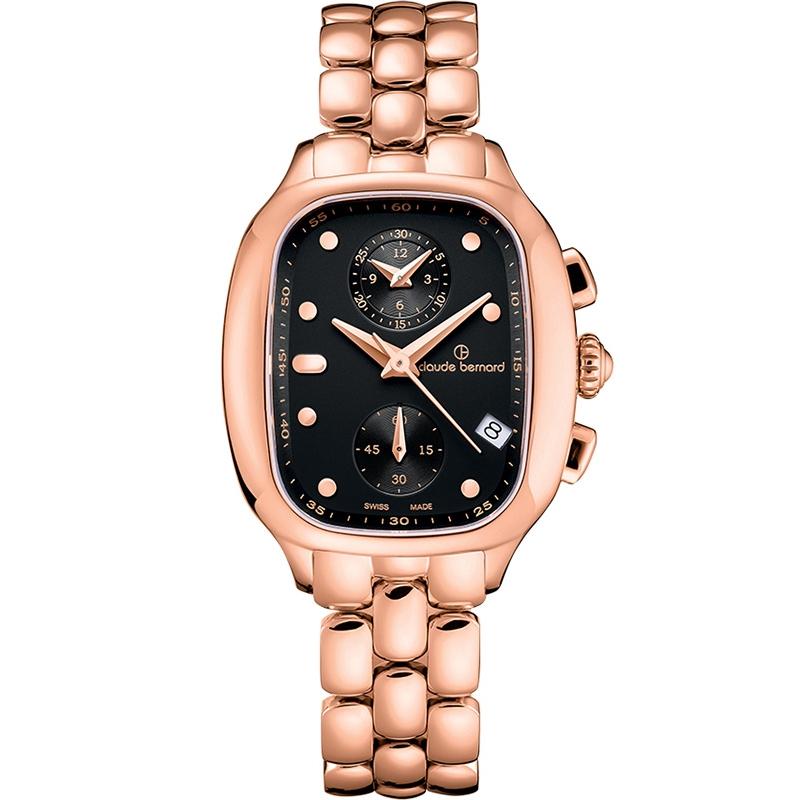 Ceas dama Claude Bernard 10800 37RM NIR Quartz Rose gold
