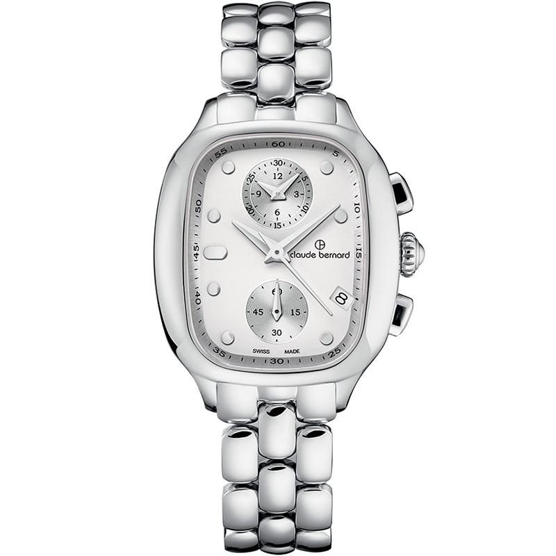 Ceas dama Claude Bernard 10800 3M AIN Quartz Argintiu