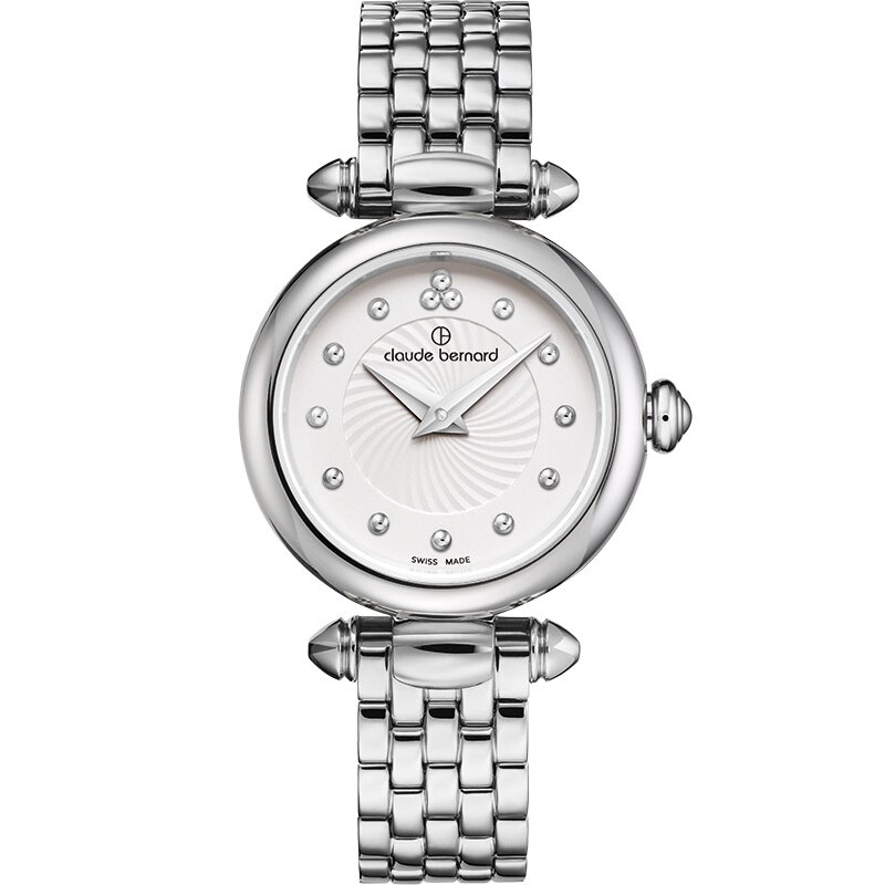 Ceas dama Claude Bernard 20209 3M AIN Quartz Argintiu