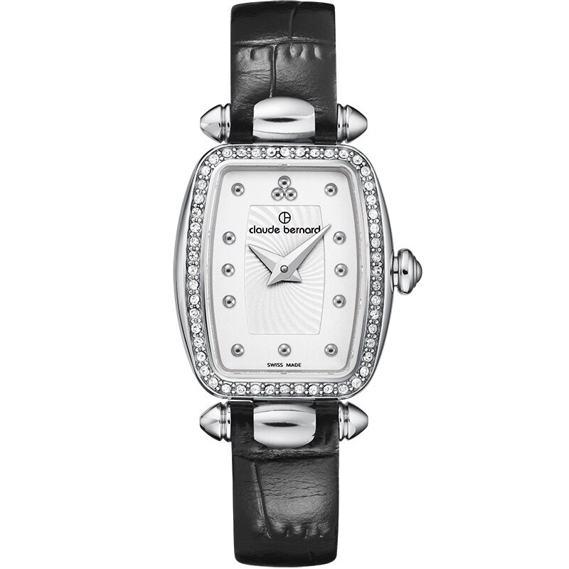 Ceas dama Claude Bernard 20211 3P AIN Quartz Argintiu
