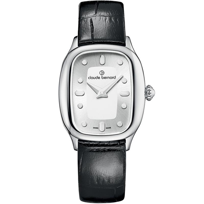 Ceas dama Claude Bernard 20218 3 AIN Quartz Argintiu