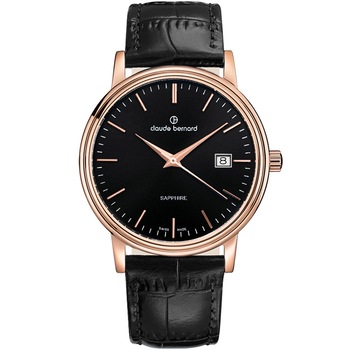 Ceas barbatesc Claude Bernard 53009 37R NIR Quartz Rose gold Ceas barbatesc Claude Bernard 53009 37R NIR Quartz Rose gold