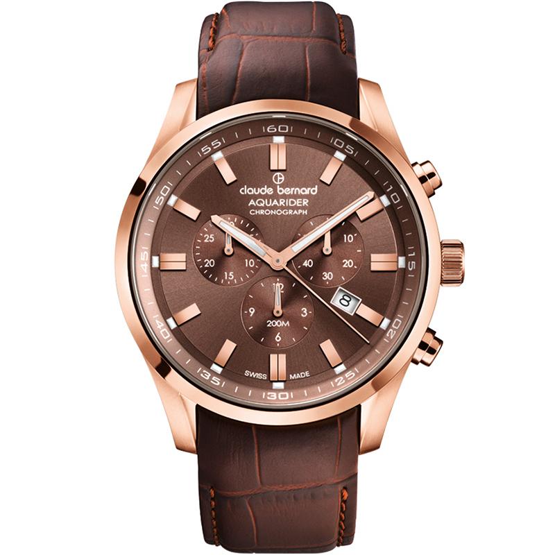 Ceas barbatesc Claude Bernard 10222 37RC BRIR1 Quartz Rose gold