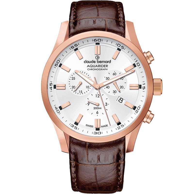 Ceas barbatesc Claude Bernard 10222 37RC AIR Quartz Rose gold