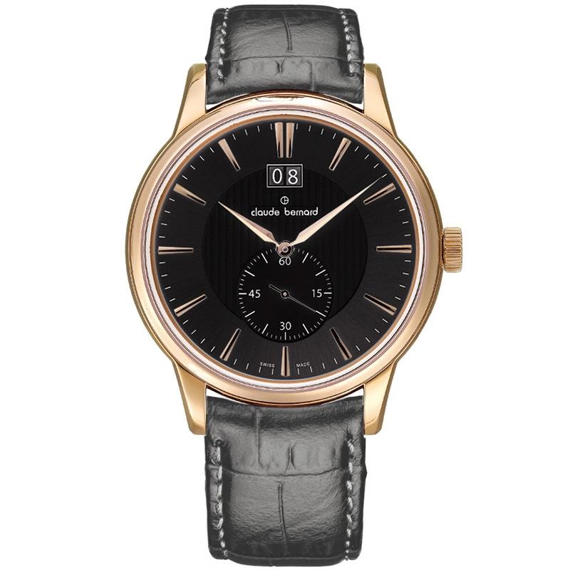 Ceas barbatesc Claude Bernard 64005 37R GIR Quartz Rose gold