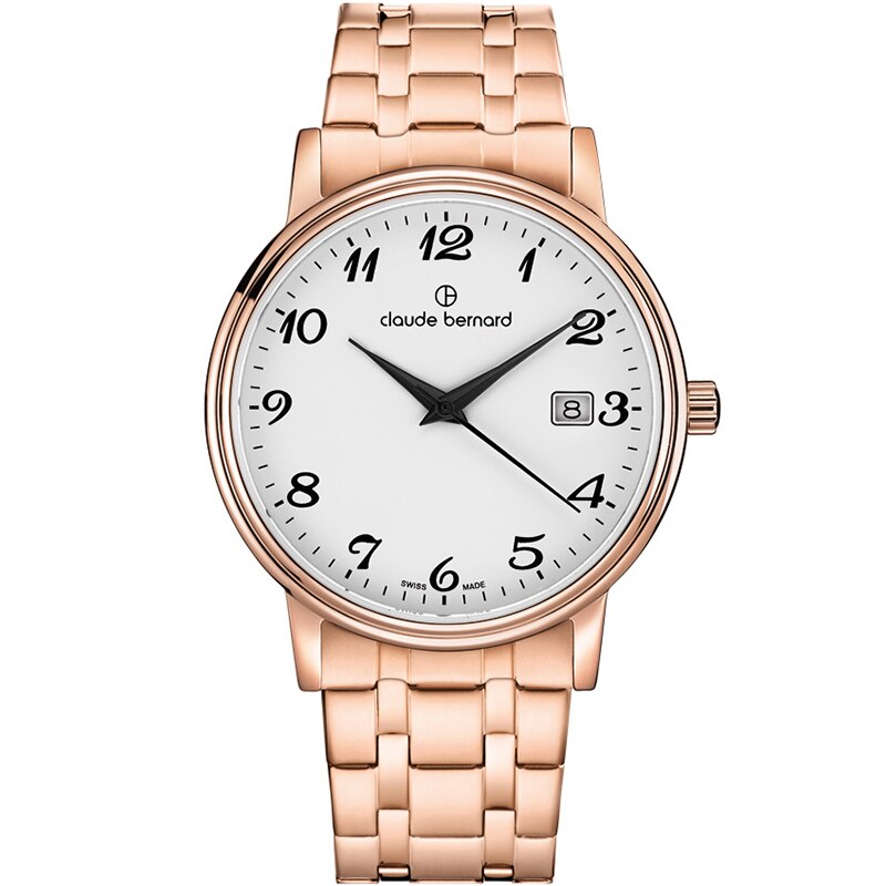 Ceas barbatesc Claude Bernard 53007 37RM BB Quartz Rose gold