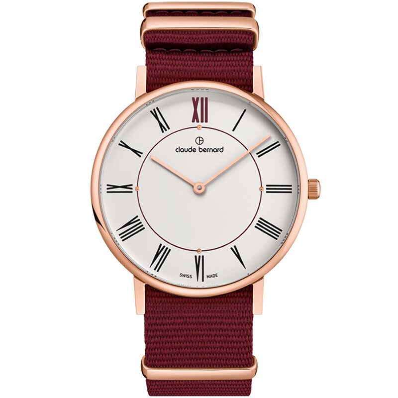 Ceas barbatesc Claude Bernard 20219 37RNA ARVIOR Quartz Rose gold