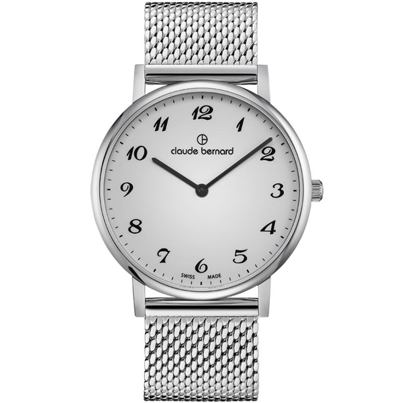 Ceas barbatesc Claude Bernard 20214 3M BB Quartz Argintiu