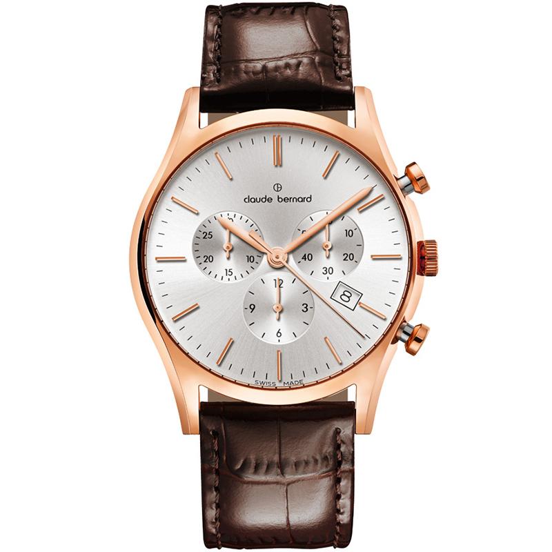 Ceas barbatesc Claude Bernard 10218 37R AIR Quartz Rose gold