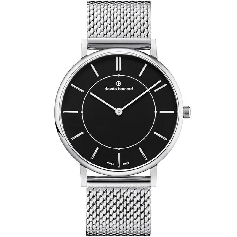 Ceas barbatesc Claude Bernard 20219 3M NINB Quartz Argintiu