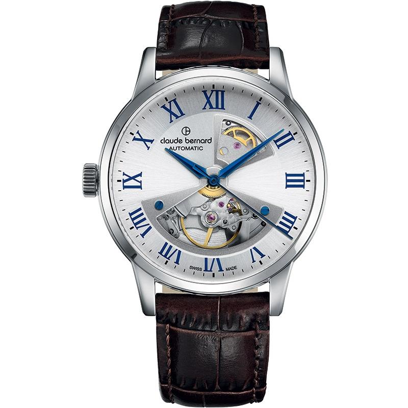 Ceas barbatesc Claude Bernard 85017 3 ARBUN Automatic Argintiu