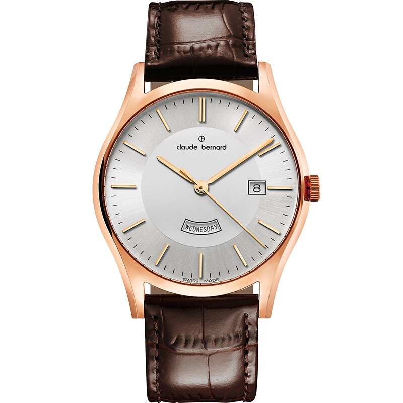 Ceas barbatesc Claude Bernard 84200 37R AIR Quartz Rose gold