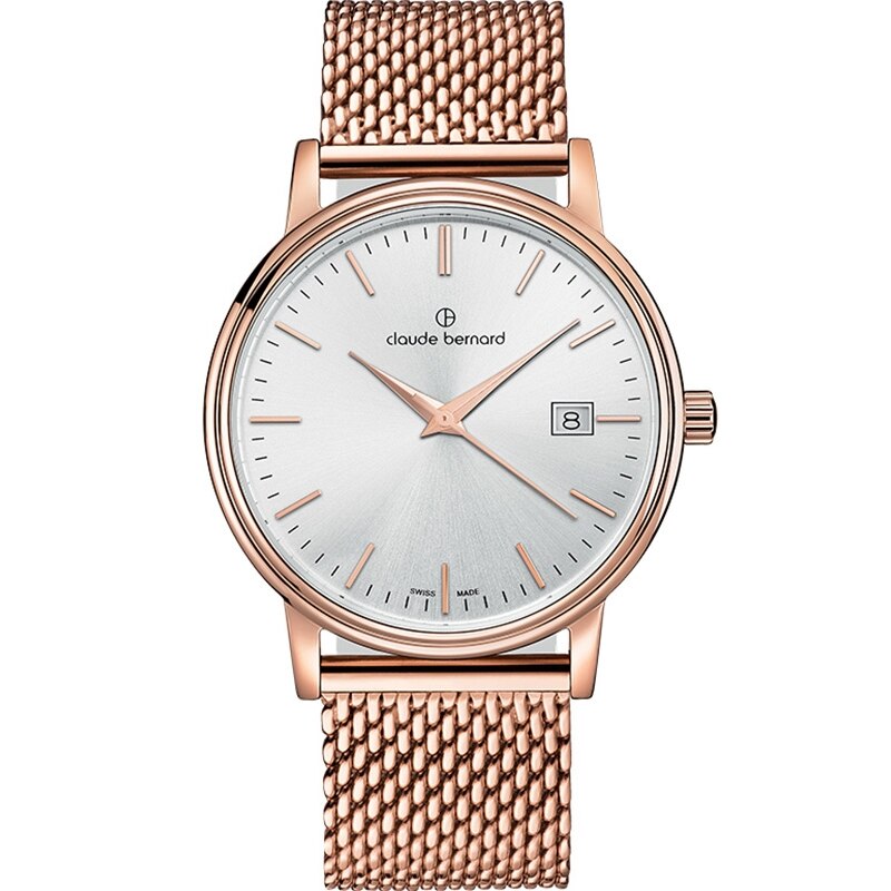 Ceas barbatesc Claude Bernard 53007 37RM AIR Quartz Rose gold