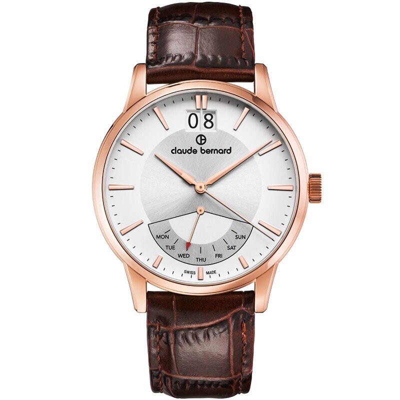 Ceas barbatesc Claude Bernard 41001 37R AIR Quartz Rose gold