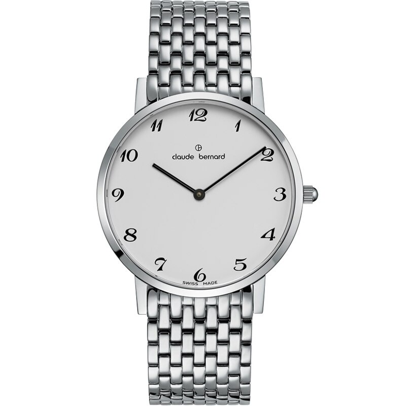 Ceas barbatesc Claude Bernard 20202 3M BB Quartz Argintiu