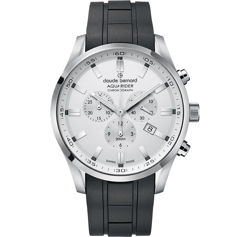 Ceas barbatesc Claude Bernard 10222 3CA AIN Quartz Argintiu