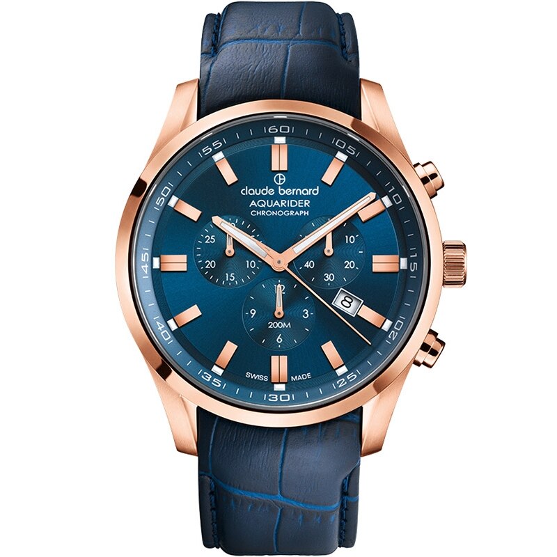 Ceas barbatesc Claude Bernard 10222 37RC BUIR1 Quartz Rose gold