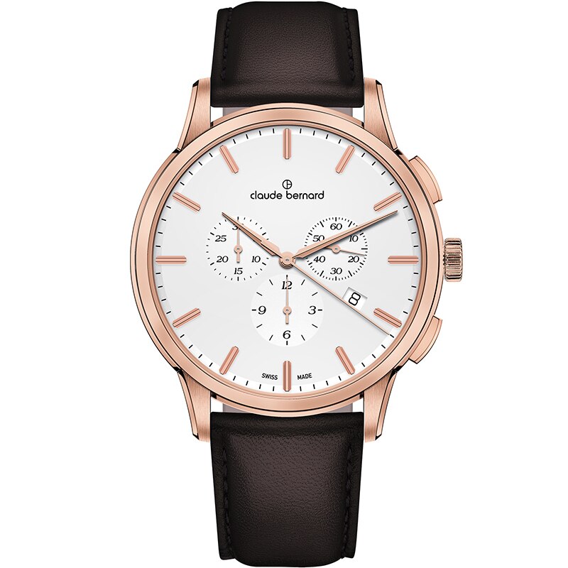 Ceas barbatesc Claude Bernard 10237 37R BIR1 Quartz Rose gold