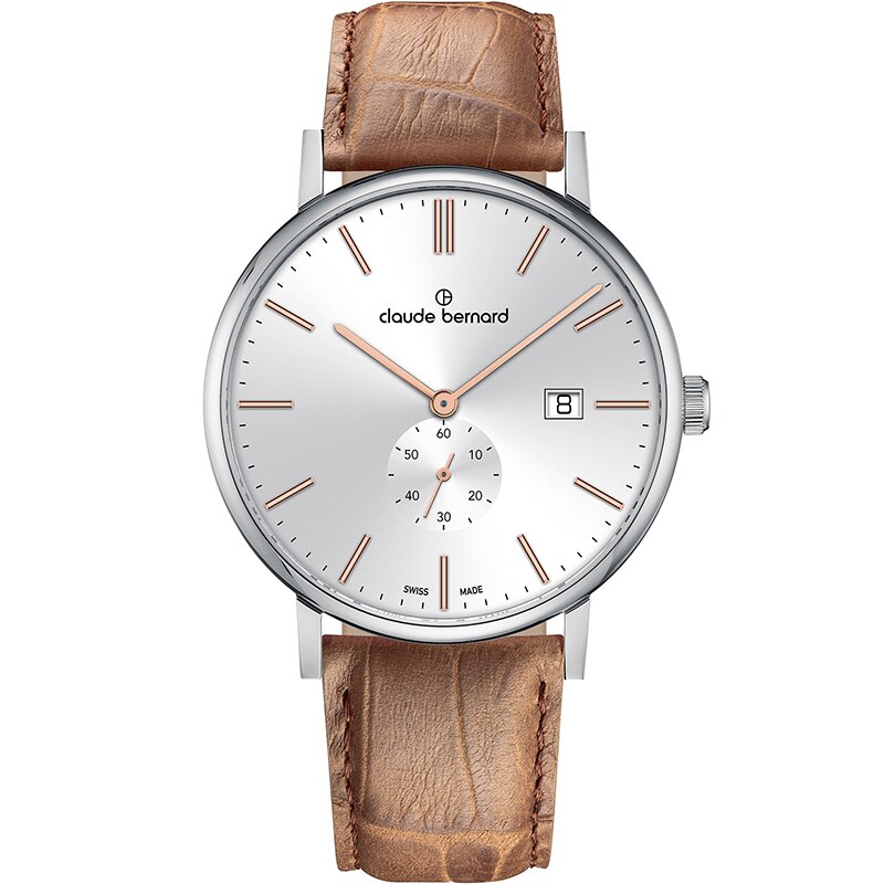 Ceas barbatesc Claude Bernard 65004 3 AIR1 Quartz Argintiu
