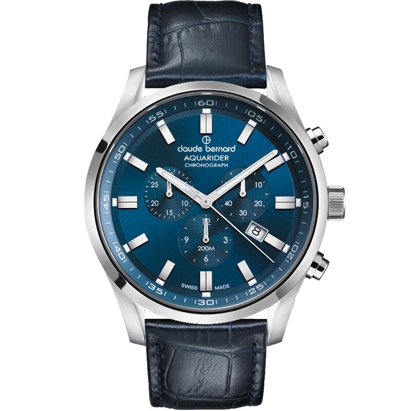 Ceas barbatesc Claude Bernard 10222 3C BUIN1 Quartz Argintiu