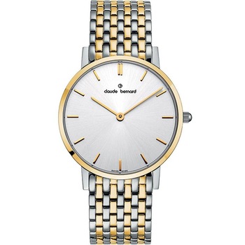 Ceas barbatesc Claude Bernard 20202 357JM AID Quartz Argintiu, Auriu Ceas barbatesc Claude Bernard 20202 357JM AID Quartz Argintiu, Auriu