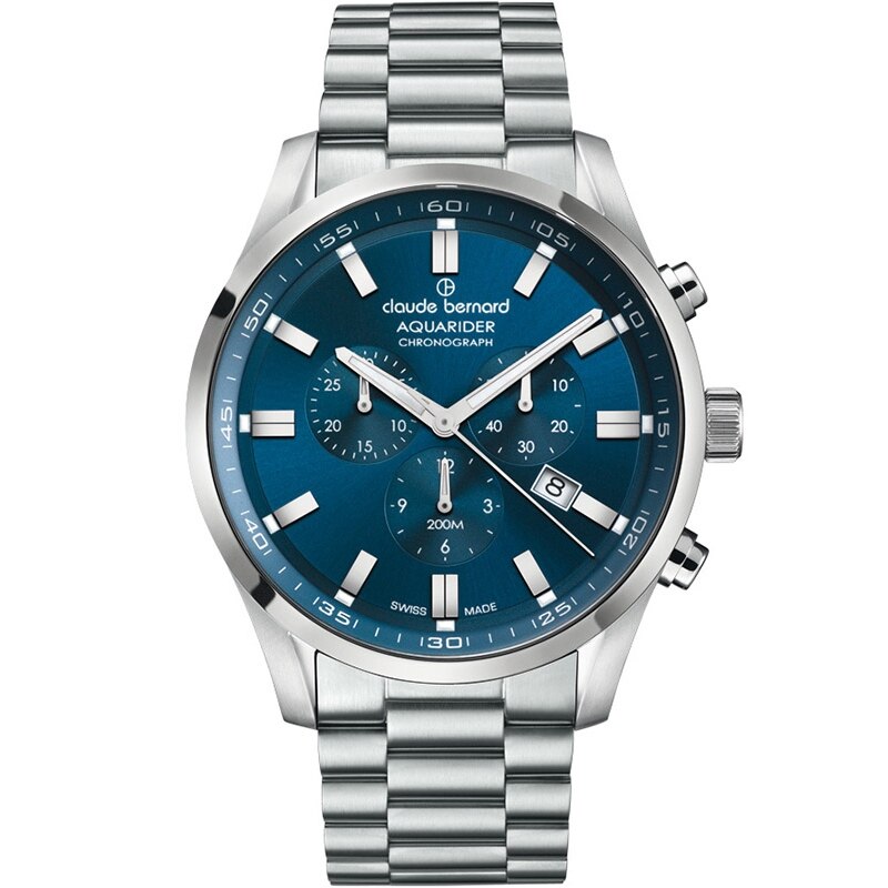 Ceas barbatesc Claude Bernard 10222 3M BUIN1 Quartz Argintiu