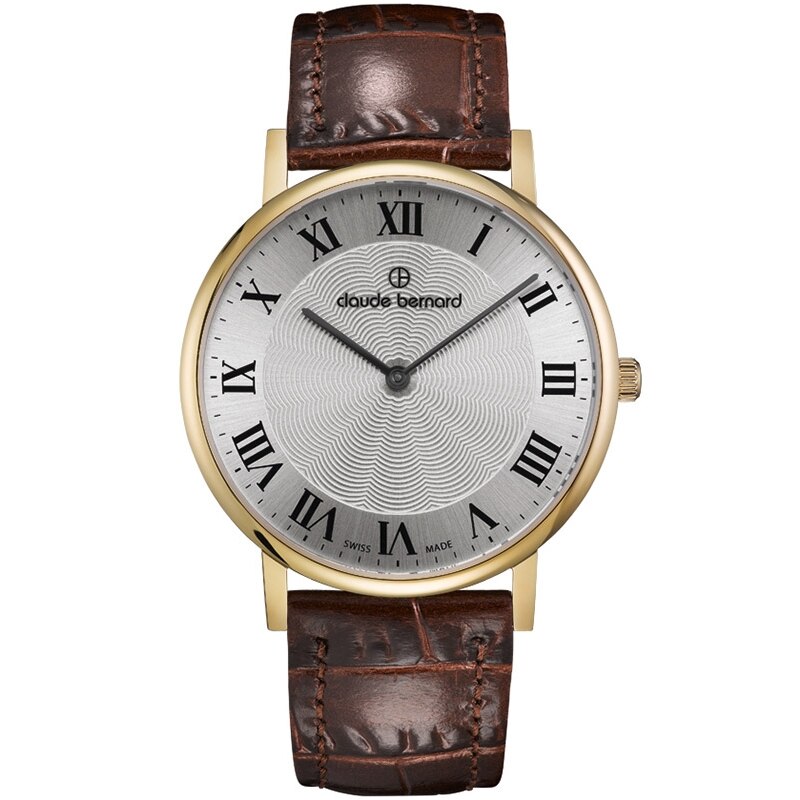 Ceas barbatesc Claude Bernard 20214 37J AR Quartz Auriu