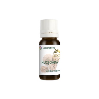 Ulei esential natural de nucsoara, FlorEsential, 10ml Ulei esential natural de nucsoara, FlorEsential, 10ml