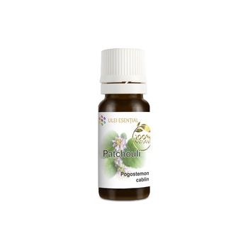 Ulei esential natural de patchouli, FlorEsential, 10ml Ulei esential natural de patchouli, FlorEsential, 10ml