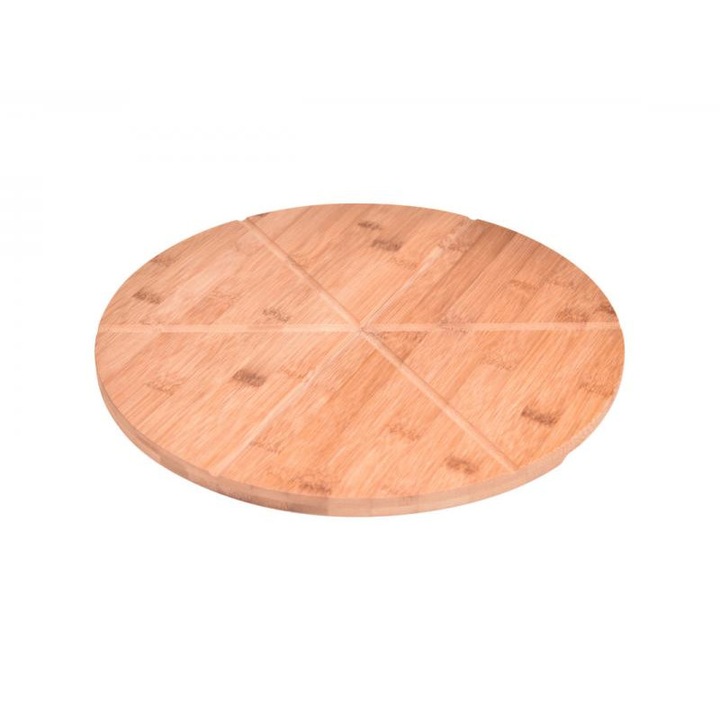 Бамбукова дъска за рязане на пица Bambum, Slice , 35 x 35 x 1,5 cm