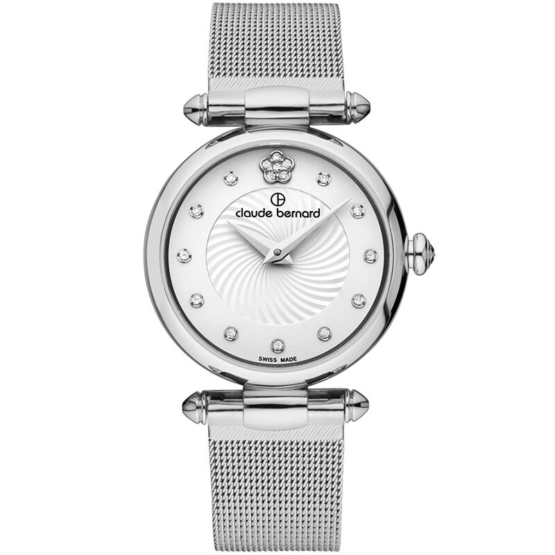 Ceas dama Claude Bernard 20500 3 APN2 Quartz Argintiu