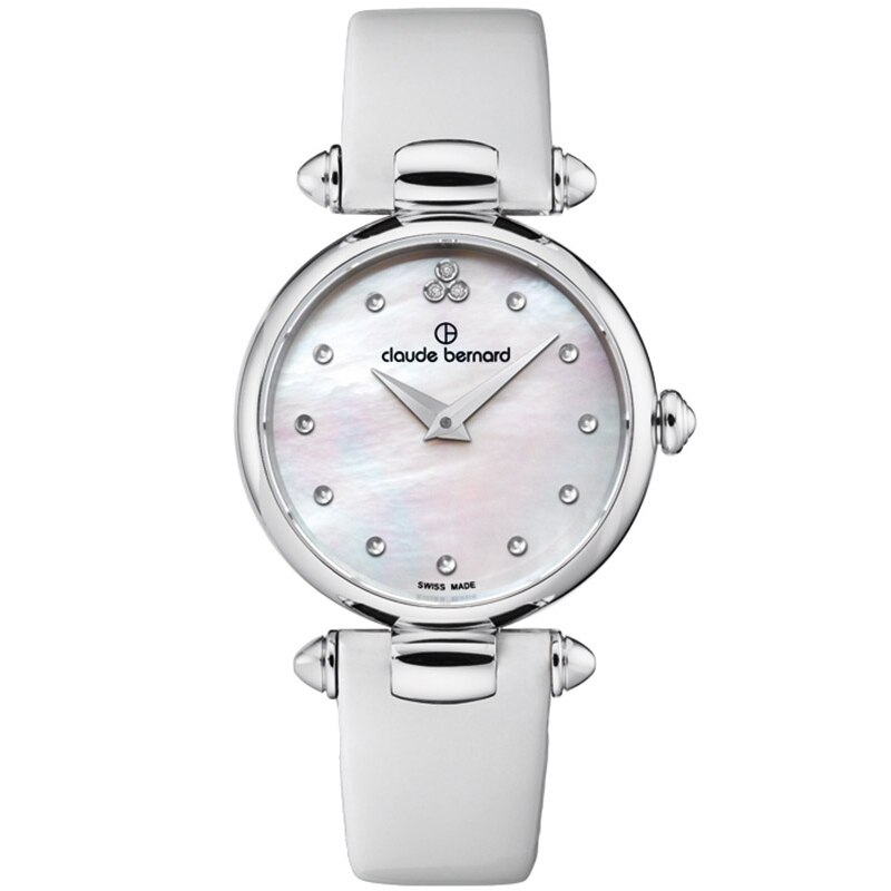 Ceas dama Claude Bernard 20501 3 NADN Quartz Argintiu
