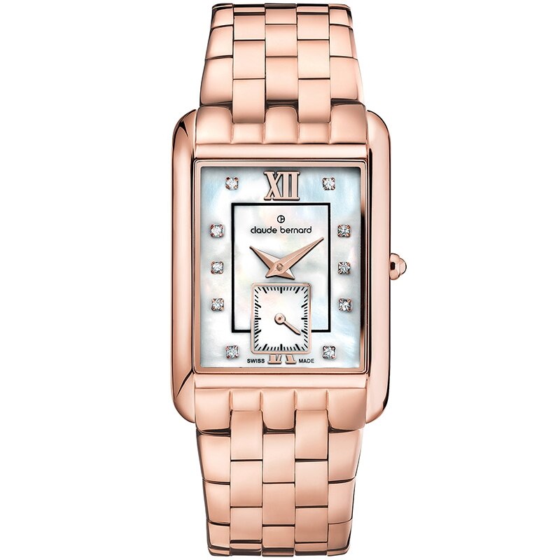 Ceas dama Claude Bernard 23097 37RM NAPR Quartz Rose gold