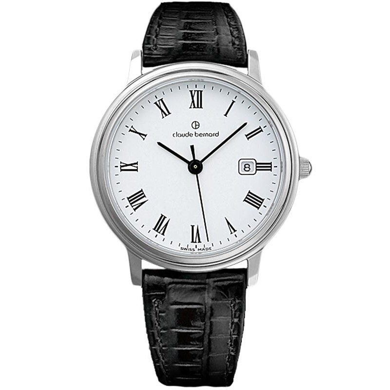 Ceas dama Claude Bernard 31211 3S BR Quartz Argintiu