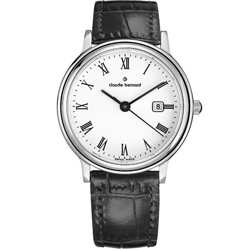 Ceas dama Claude Bernard 54005 3 BR Quartz Argintiu