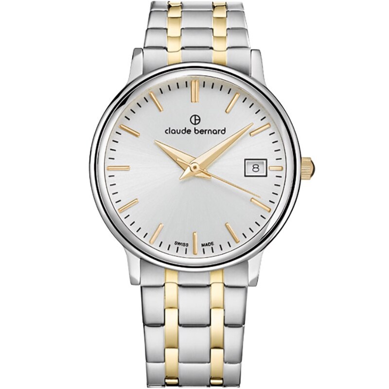 Ceas dama Claude Bernard 54005 357JM AID Quartz Argintiu
