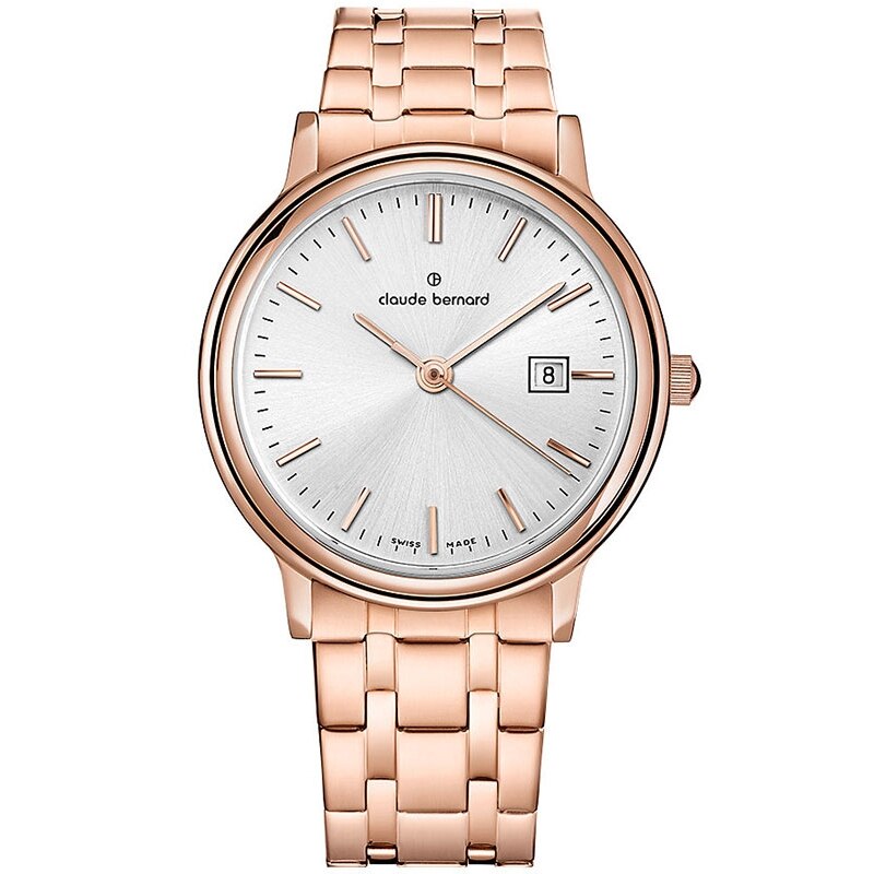 Ceas dama Claude Bernard 54005 37RM AIR Quartz Rose gold