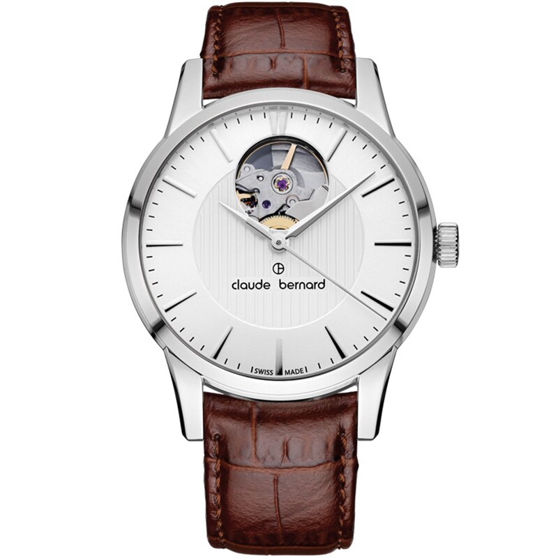 Ceas dama Claude Bernard 85018 3 AIN Automatic Argintiu