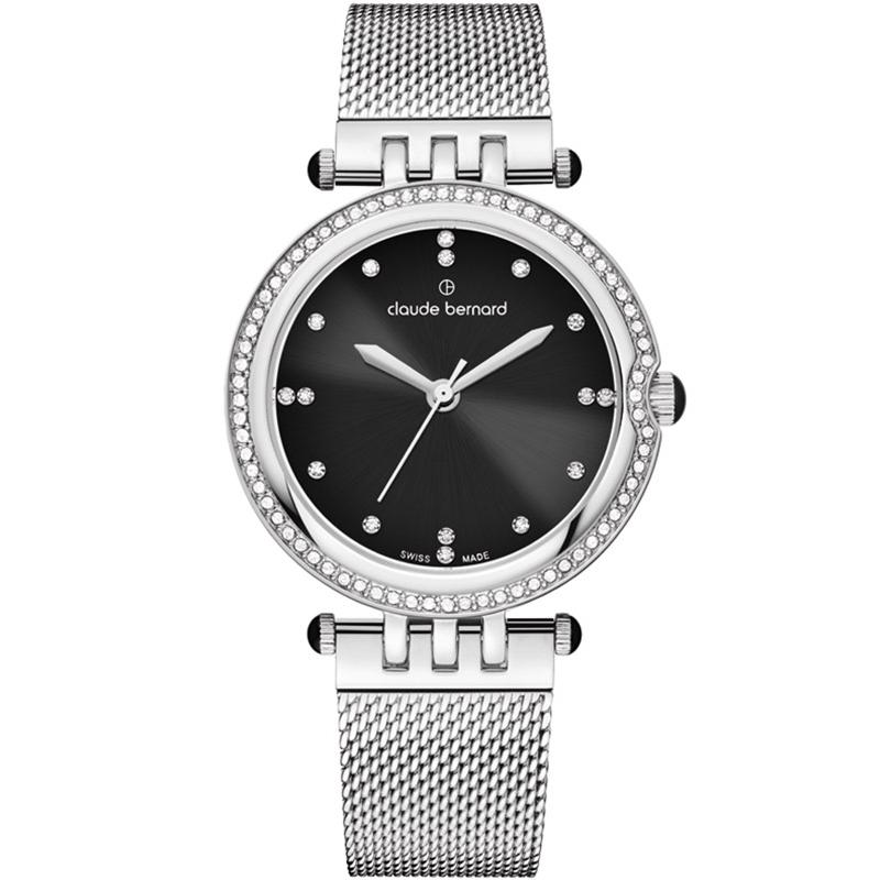 Ceas dama Claude Bernard 20085 3M NPN Quartz Argintiu