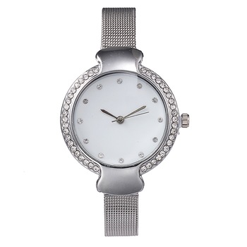 Ceas Viser Dama Quartz Casual Elegant Silver-alb, PN999401SAB, curea din metal (mesh), afisaj Analog Ceas Viser Dama Quartz Casual Elegant Silver-alb, PN999401SAB, curea din metal (mesh), afisaj Analog