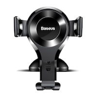 Suport Auto cu Ventuza Baseus Gravity, Fixare Telefon pe Parbriz sau Bord, Negru