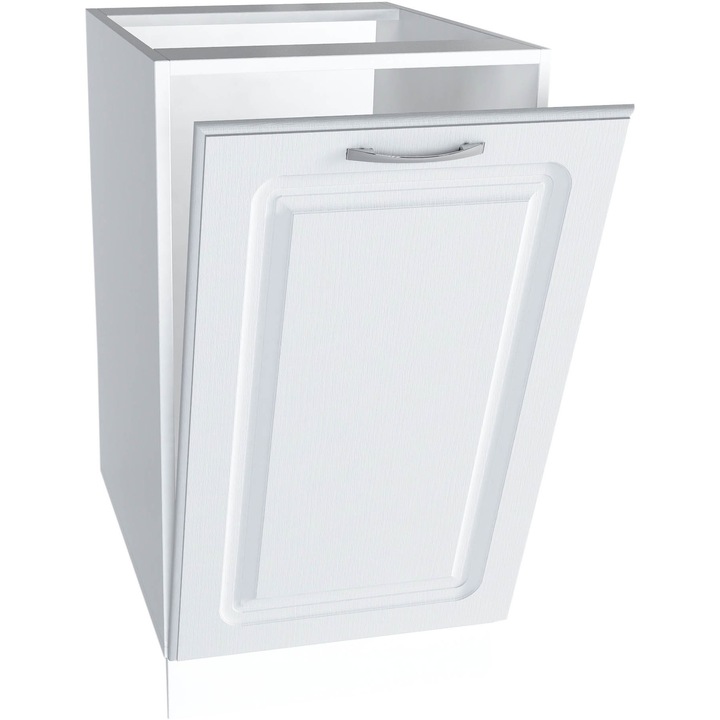 Врата за съдомиална Sani, 45 cm, Бял МДФ