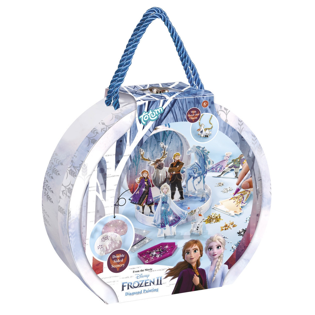 Set de artizanat Totum - Do it yourself - studioul de diamante Frozen