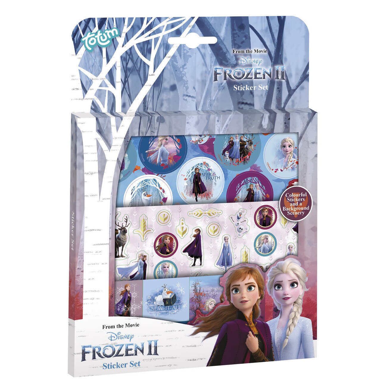 Set de artizanat Totum - Decorate Yourself - Stickers Frozen