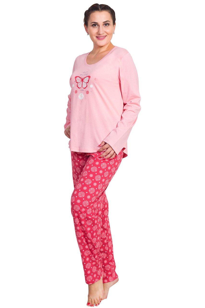 Pijama Dama, Vienetta, Model All Will Be Beautiful Pink