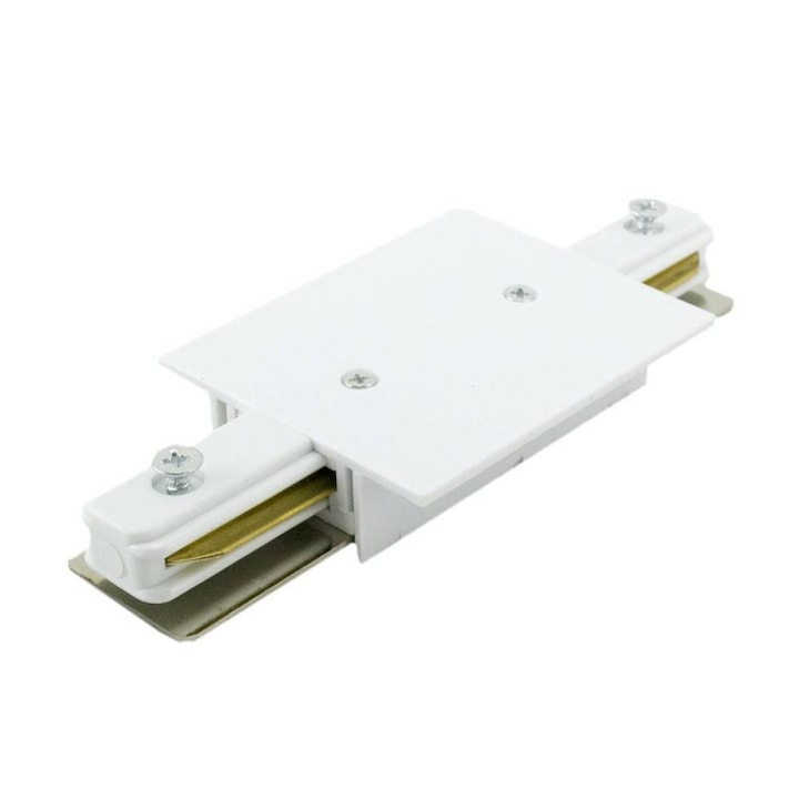 Conector 180° WJ-LC02 compatibil doar cu sina monofazata proiector Alb WJ-D02, LED Market®