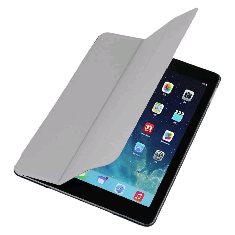Husa smart cover compatibila cu Ipad Pro 2018, 12.9inch, inchidere magnetica, functie wake-sleep, Gri