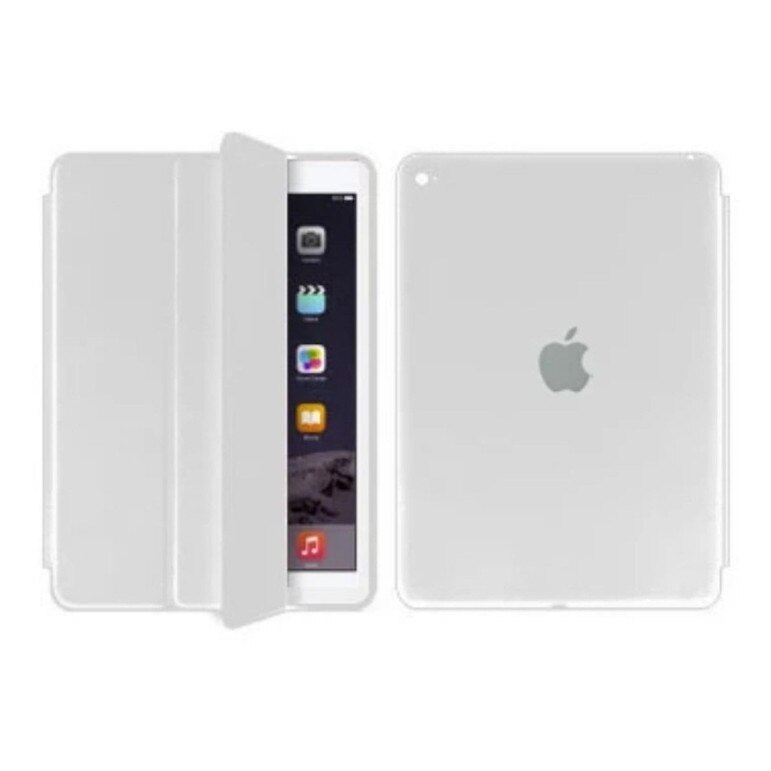 Husa smart cover compatibila cu Ipad Pro 2018, 12.9inch, inchidere magnetica, functie wake-sleep, Gri